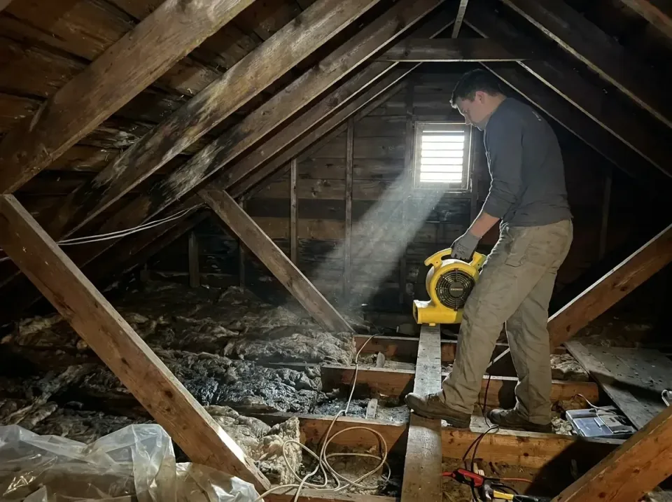 attic-water-damage-drying-proc-007 — frequently asked questions, Emergency Water Extraction & 24/7 Flood Response in Vauxhal…